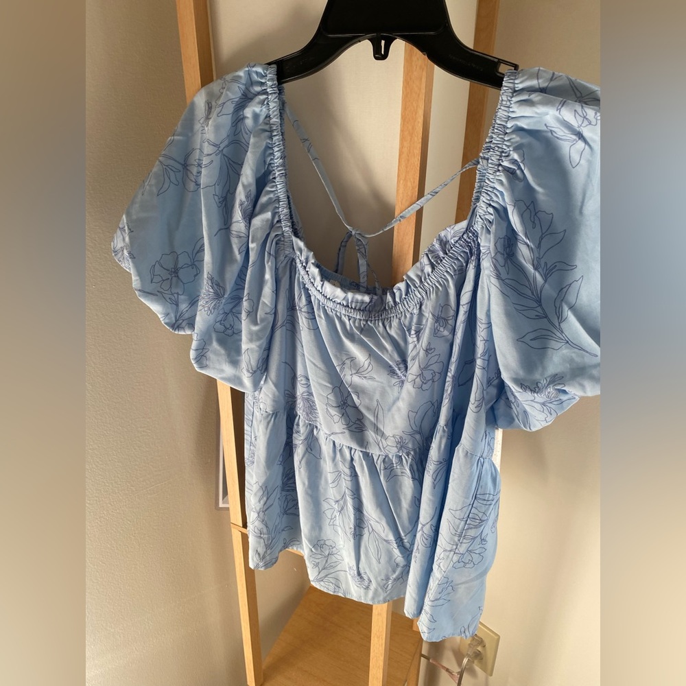 Blu Pepper Floral Blouse